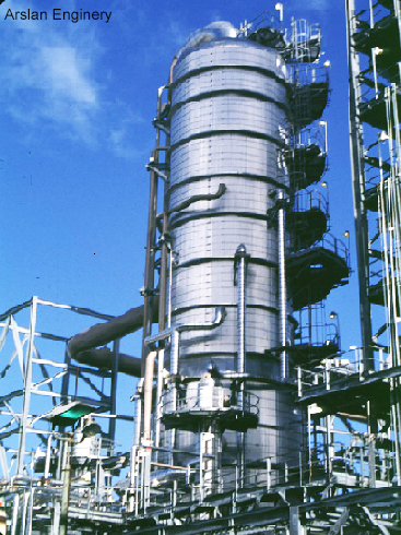 Distillation Column, Dubai Petroleum Company